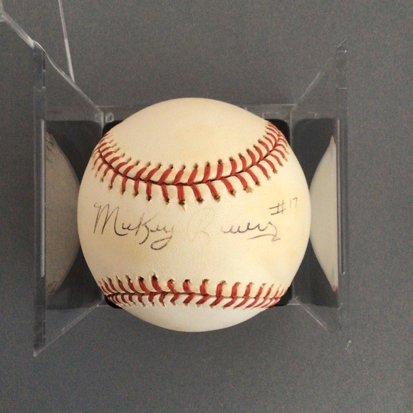 Rawlings Other - Autographed Baseball: New York Yankees Mickey Rivers #17, faded signature